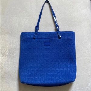 MICHAEL KORS BLUE PURSE/TOTE BAG